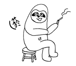 Hilarious Sloth sticker #10239622