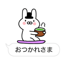 Balloon and Pretty Rabbit sticker #10240579