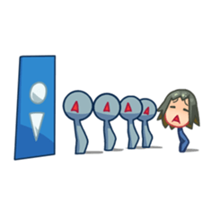 Honnie's Happy Daily 3 sticker #10240750