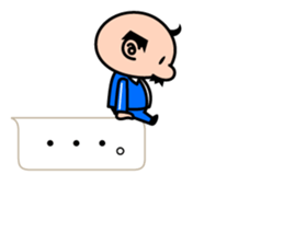 I'm a small uncle sticker #10241276