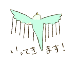 Budgerigar Kuu sticker #10241634