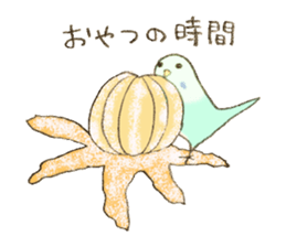 Budgerigar Kuu sticker #10241639