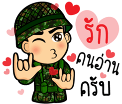 Soldier Thai (battlefield) sticker #10242158