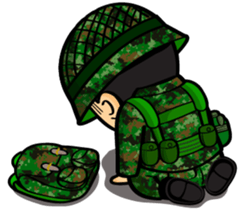 Soldier Thai (battlefield) sticker #10242162