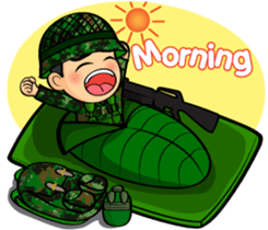 Soldier Thai (battlefield) sticker #10242174