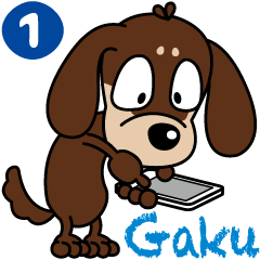 The M.Dachshund's name is "Gaku". Part1