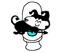 Shiba inu MOMO chan the third as well 17 sticker #10242684