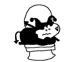 Shiba inu MOMO chan the third as well 17 sticker #10242686