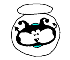 Shiba inu MOMO chan the third as well 17 sticker #10242692