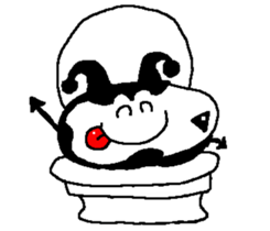 Shiba inu MOMO chan the third as well 17 sticker #10242695