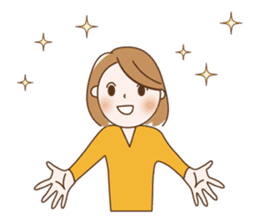 Quietly, while cute a refrain eyes OL sticker #10242878