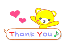 Balloon sticker of the bear sticker #10242963