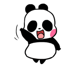 Babe Panda ver 2 sticker #10243160
