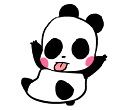 Babe Panda ver 2 sticker #10243168