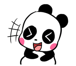 Babe Panda ver 2 sticker #10243174