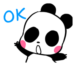 Babe Panda ver 2 sticker #10243177