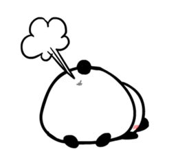 Babe Panda ver 2 sticker #10243189