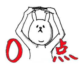 Hello. I am rabbit. sticker #10243326