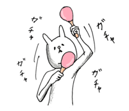 Hello. I am rabbit. sticker #10243332