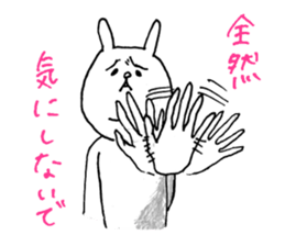 Hello. I am rabbit. sticker #10243345