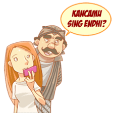 Keluarga Jowo sticker #10243651