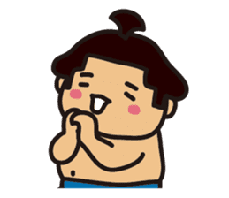 "Sumo wrestler" sticker #10244040