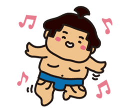 "Sumo wrestler" sticker #10244041