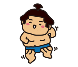 "Sumo wrestler" sticker #10244042