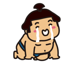 "Sumo wrestler" sticker #10244043