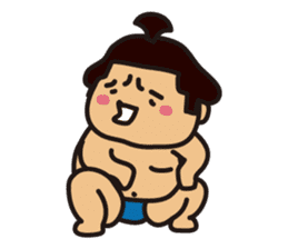 "Sumo wrestler" sticker #10244045