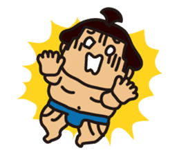 "Sumo wrestler" sticker #10244046