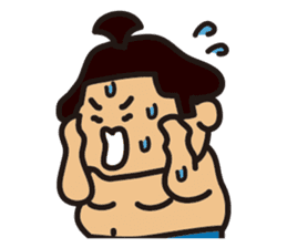 "Sumo wrestler" sticker #10244047