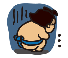 "Sumo wrestler" sticker #10244048
