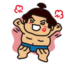 "Sumo wrestler" sticker #10244049