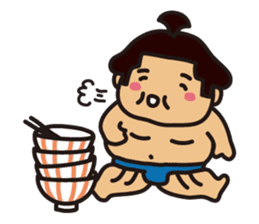 "Sumo wrestler" sticker #10244051