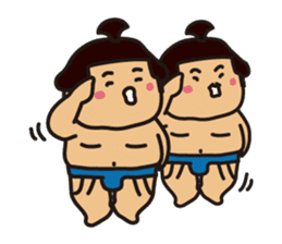 "Sumo wrestler" sticker #10244052