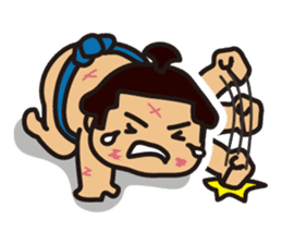 "Sumo wrestler" sticker #10244053