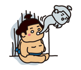 "Sumo wrestler" sticker #10244056