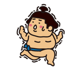 "Sumo wrestler" sticker #10244064