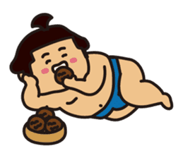 "Sumo wrestler" sticker #10244066