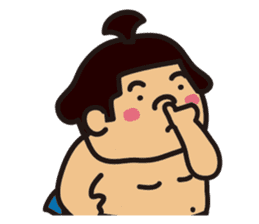 "Sumo wrestler" sticker #10244067