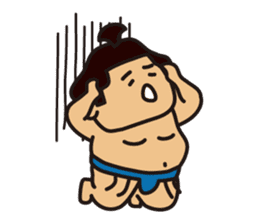 "Sumo wrestler" sticker #10244068