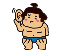 "Sumo wrestler" sticker #10244069