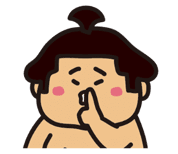 "Sumo wrestler" sticker #10244070