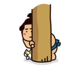 "Sumo wrestler" sticker #10244076