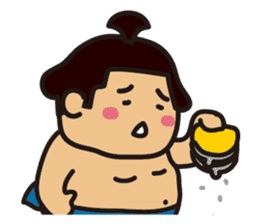 "Sumo wrestler" sticker #10244077