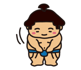"Sumo wrestler" sticker #10244079