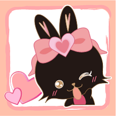 Black Rabbit. My name is, Chocolat.