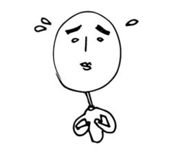 Scribble guy and his Friends sticker #10244243