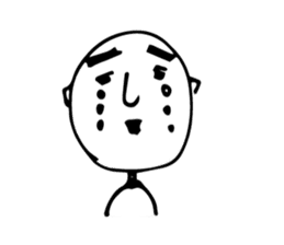 Scribble guy and his Friends sticker #10244244